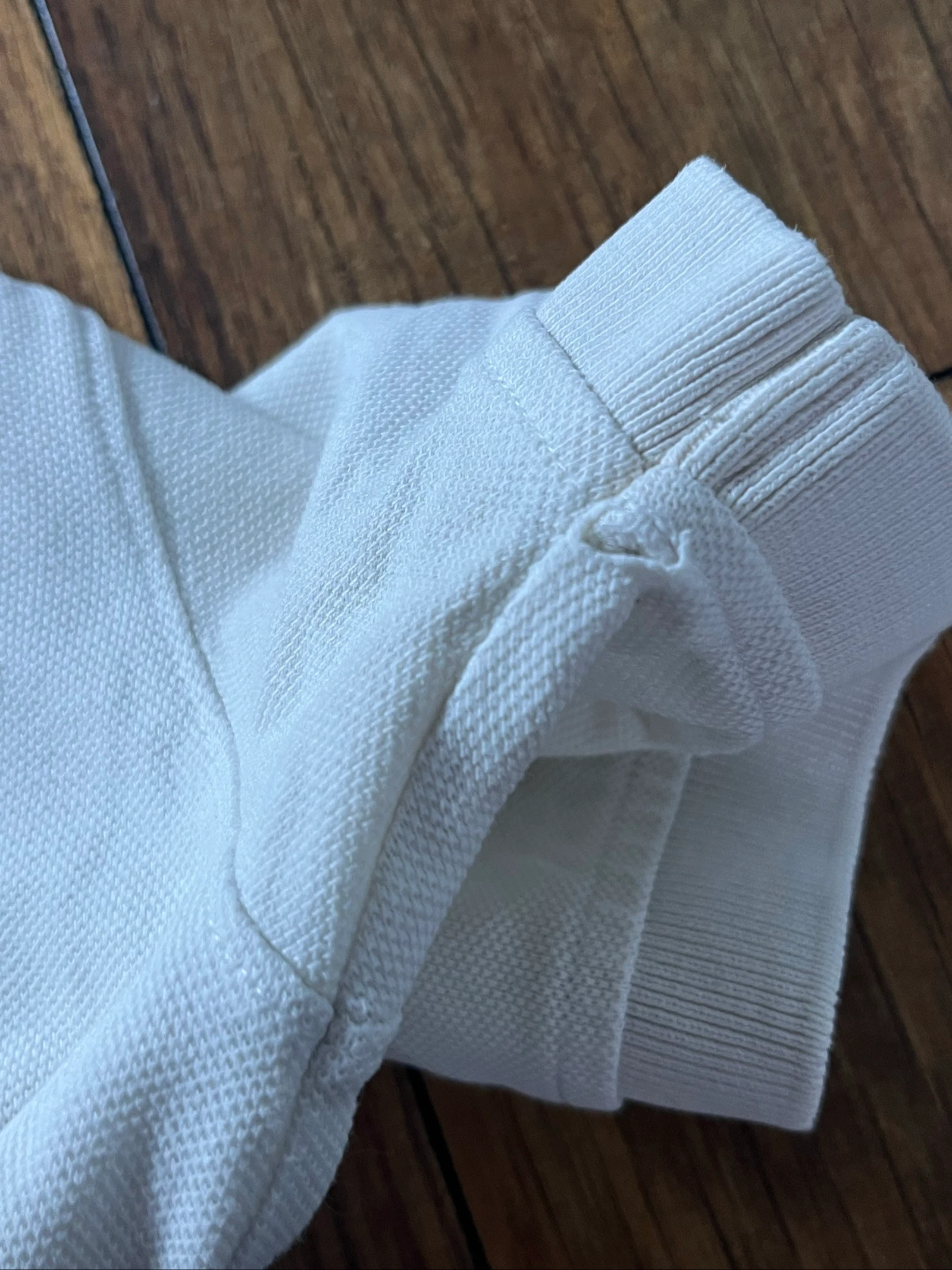 Slim fit white cotton polo - Tommy Hilfiger - size M - Satisfactory – photo 13